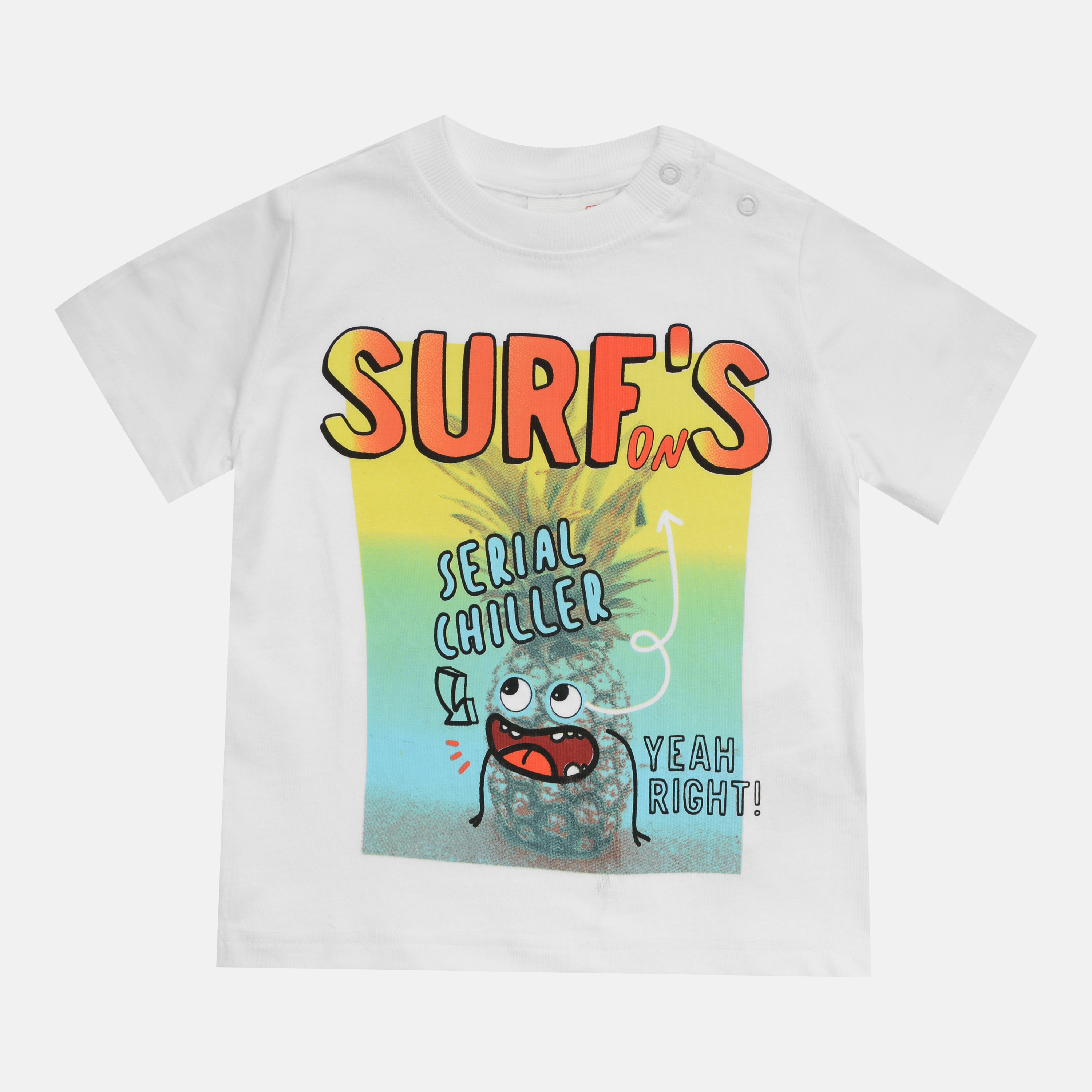 

Футболка Coccodrillo Surf The Sun WC1143205SUS-001 98 см Белая