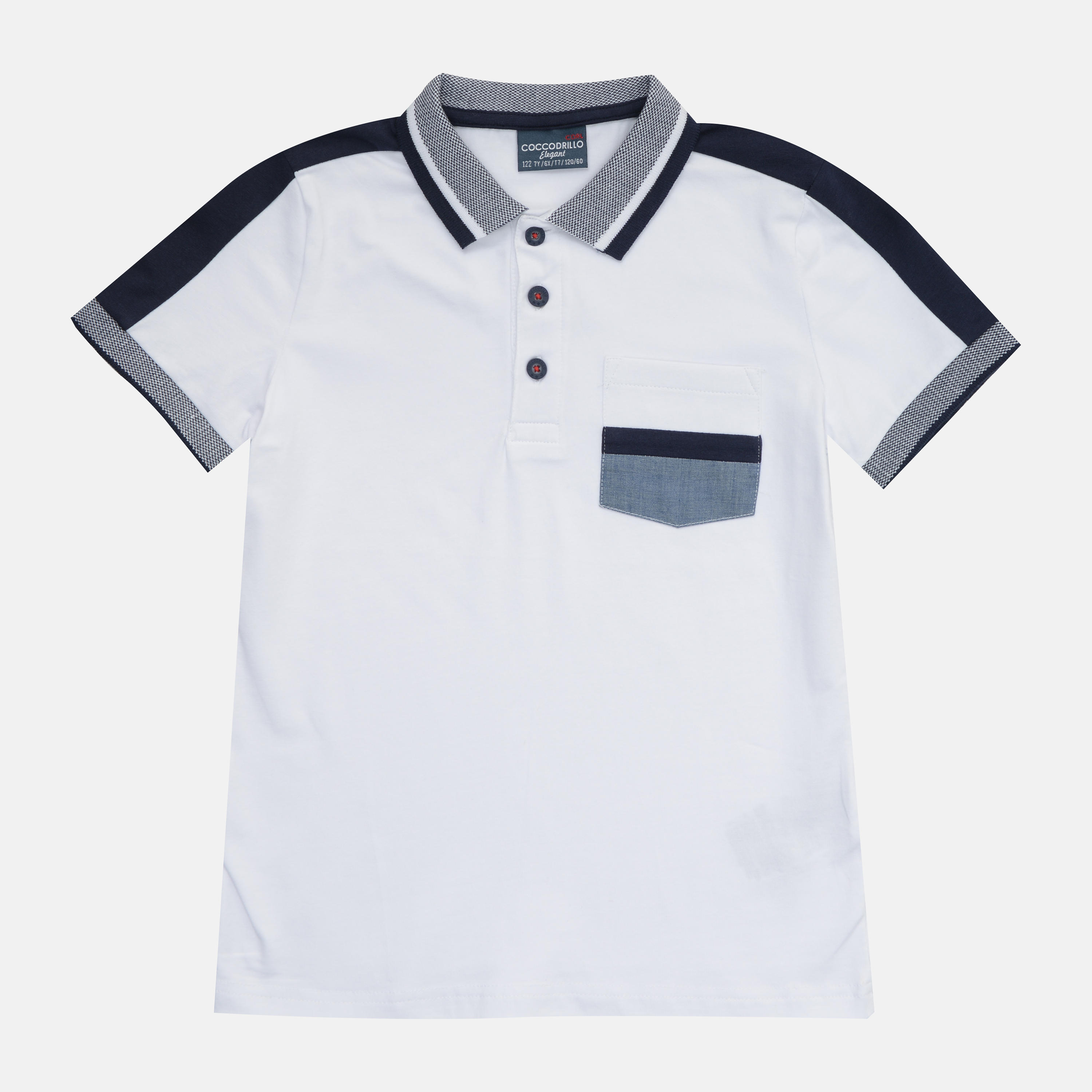 

Поло Coccodrillo Elegant Junior Boy WC1143602EJB-001 128 см Белое