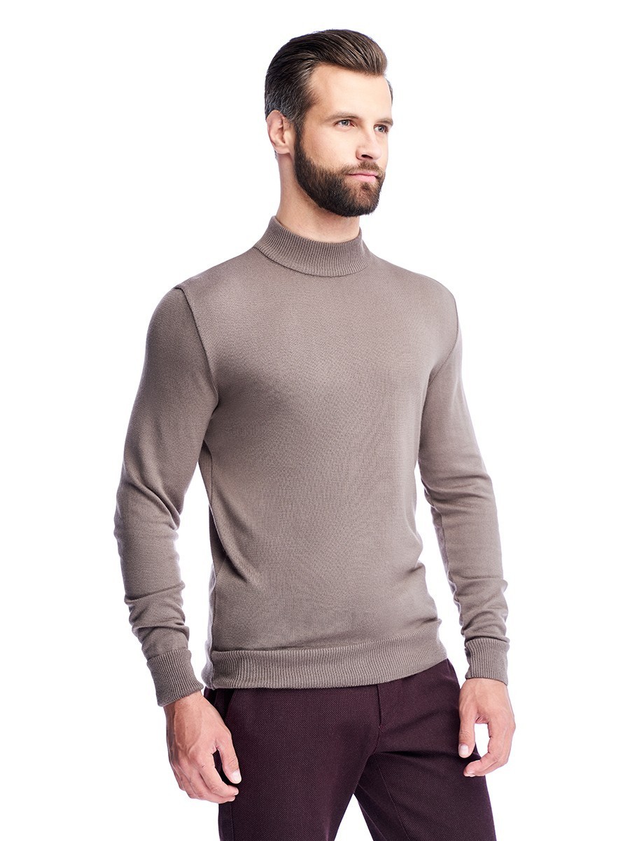 

Классический мужской гольф SVTR 212  Капучино (SVTR 212_5, Классический мужской гольф SVTR 212 48 Капучино (SVTR 212_5)