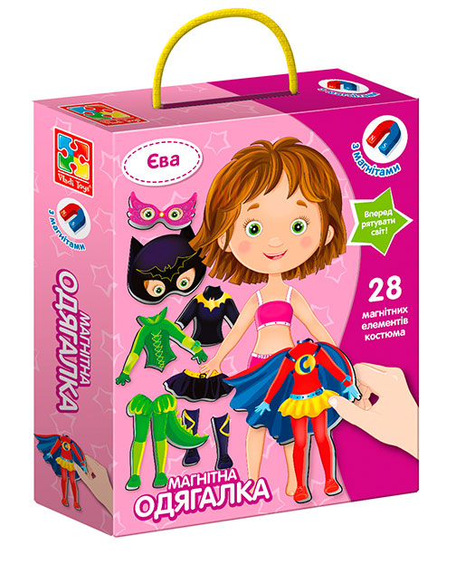 

Магнитная одевалка Ева (укр), Vladi Toys (12-68865)