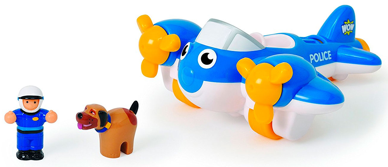 

Полицейский самолет Пита, игровой набор, Wow Toys (12-62383)