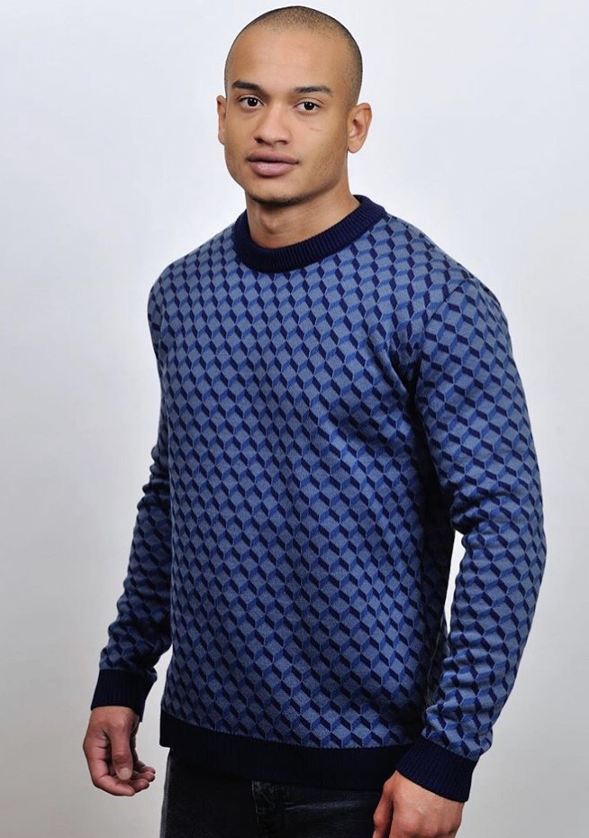 

Fashions • Свитер мужской Куб Fashions 52-54 джинс (4855лд)