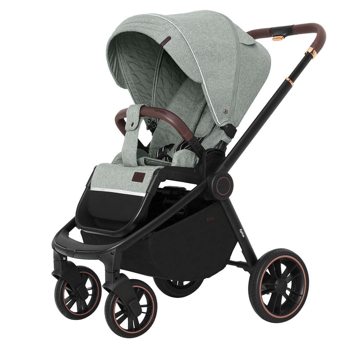 

Коляска прогулянкова CARRELLO Epica CRL-8509 Tea Green +дощовик /1/