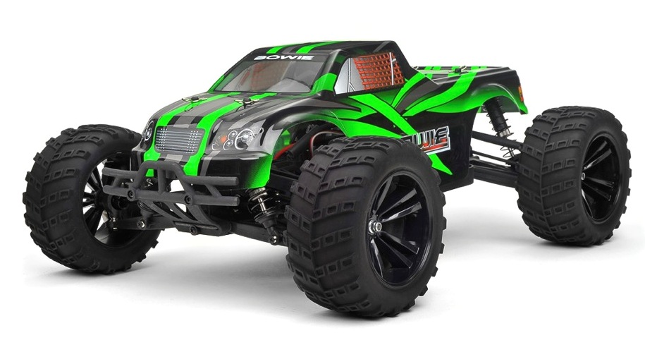 

Радіокерована модель Монстр 1:10 Himoto Bowie E10MTL Brushless (зелений)