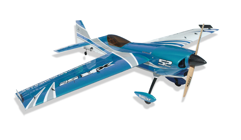 

Літак радіокерований Precision Aerobatics XR-52 1321мм KIT (синій)