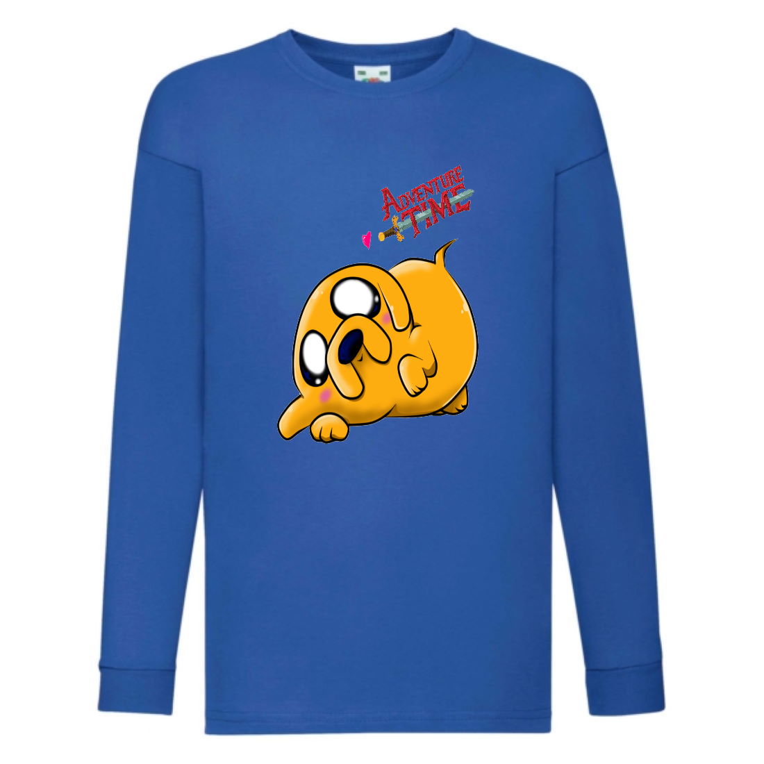 

Лонгслив реглан Время Приключений 006 (Adventure Time) синий (ART blu 006) 104 см