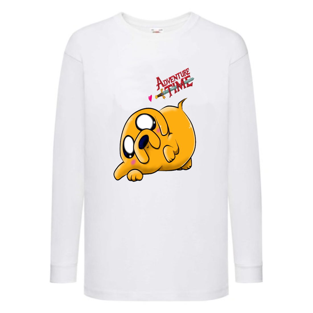 

Лонгслив реглан Время Приключений 006 (Adventure Time) белый (ART wh 006) 104 см