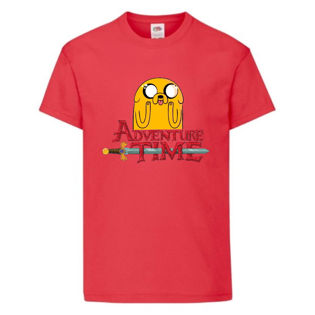 

Футболка детская Время Приключений 009 (Adventure Time) красная (ADT rd 009) 164 см