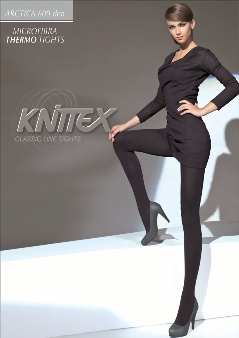 

Колготи жіночі напівматові ARCTICA 600 den Thermo tights KNITTEX р.3/4 167-176 (чорні)