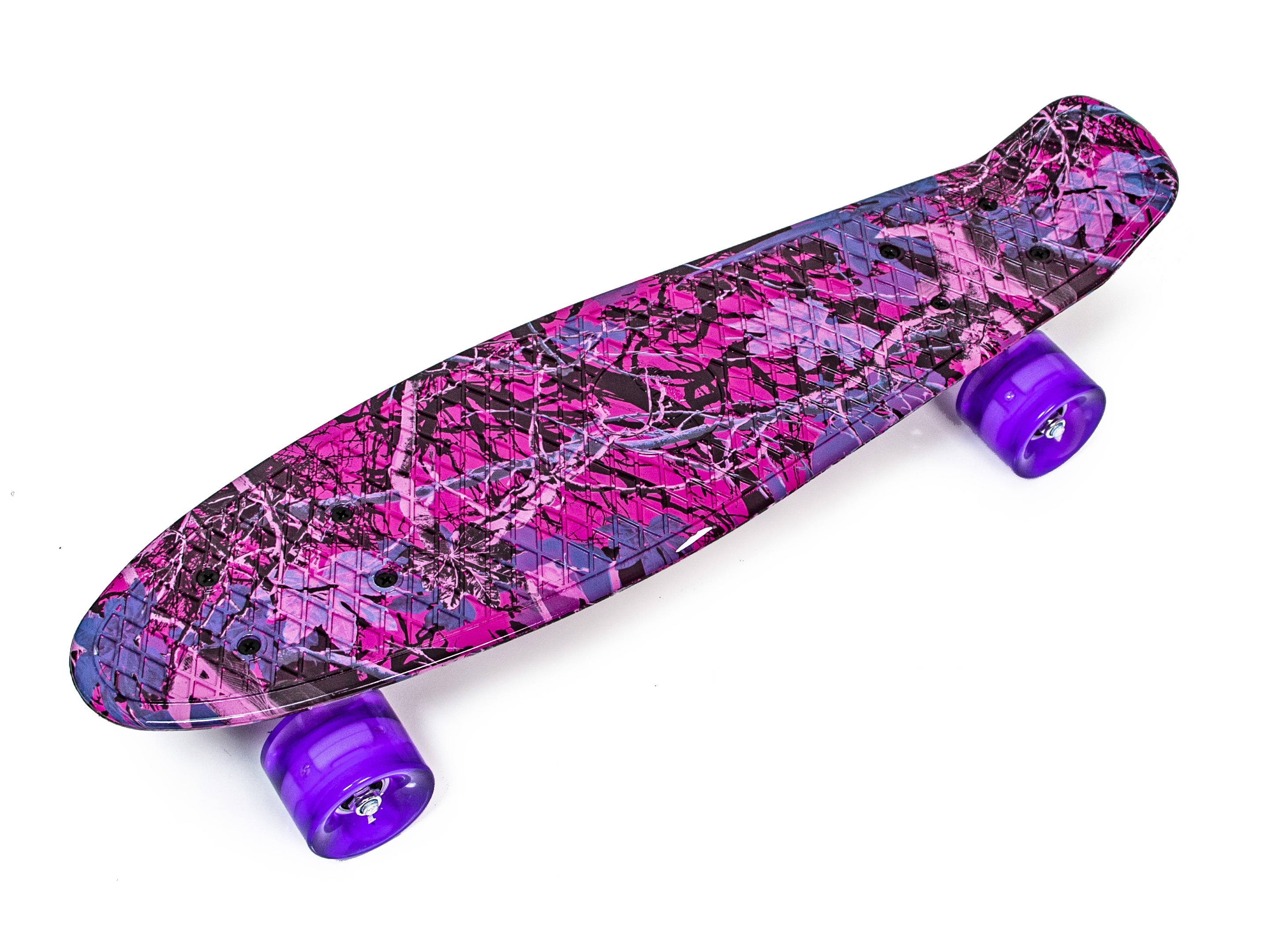 

Пенни борд "Pink Nature" (cветящиеся колеса) 108287253