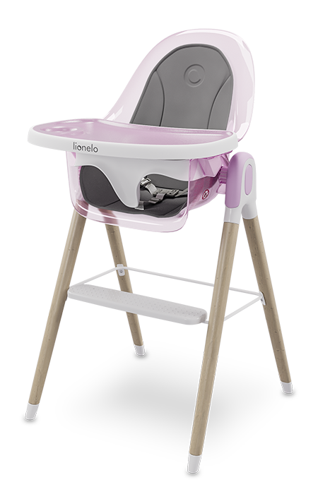 

Стульчик для кормления 2 в 1 Lionelo MAYA PINK ROSE