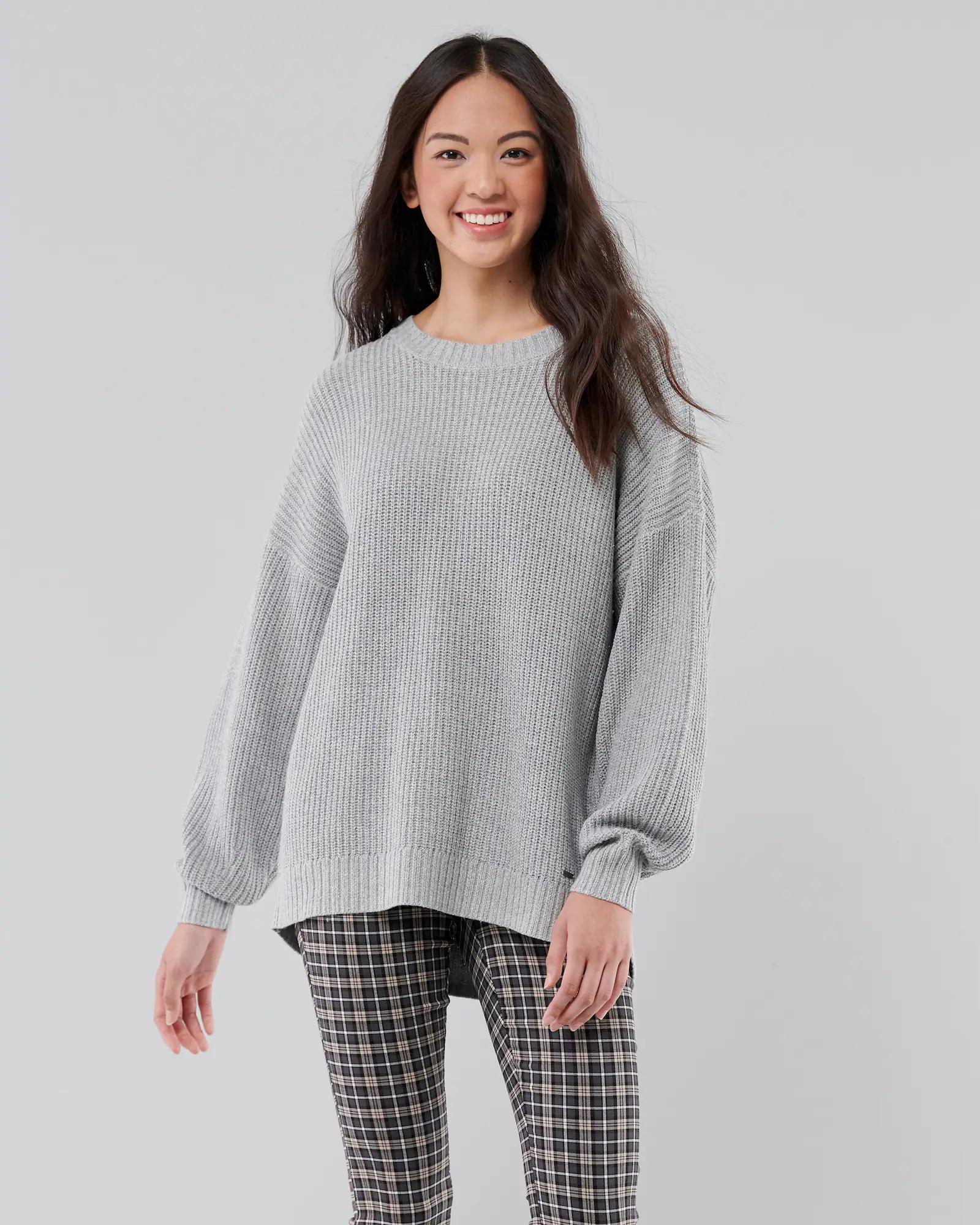 

Свитер женский - свитер Hollister HC8705W M Серый