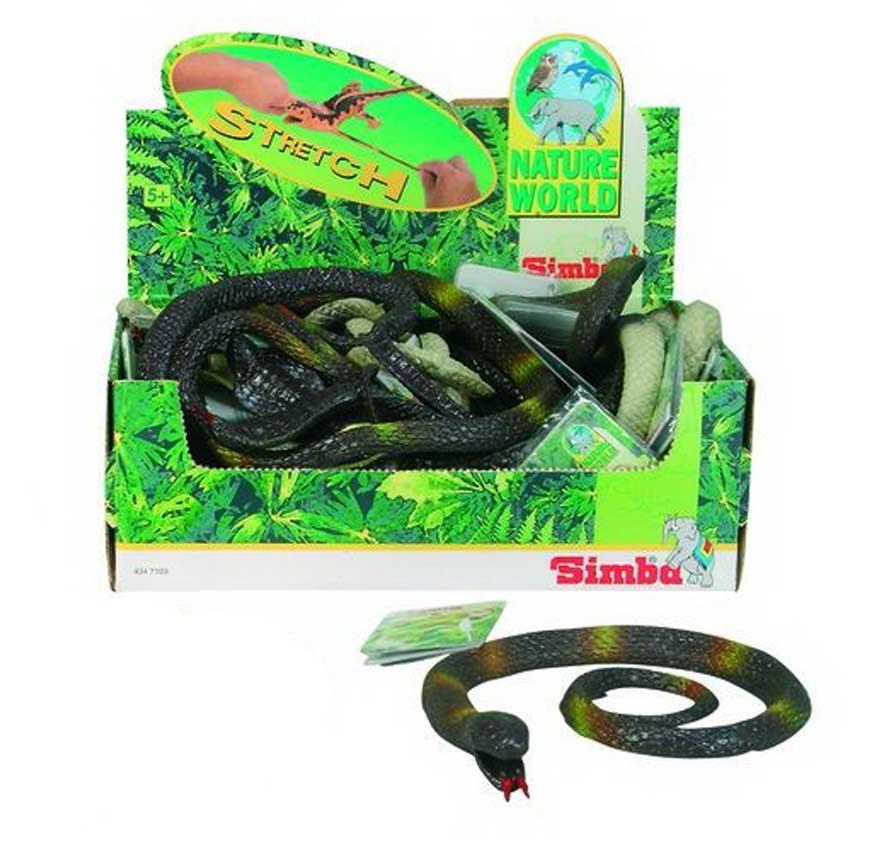 

Игрушка-стрейч коричневая змея, 55 см, Nature World, коричн. змея (12-43026)