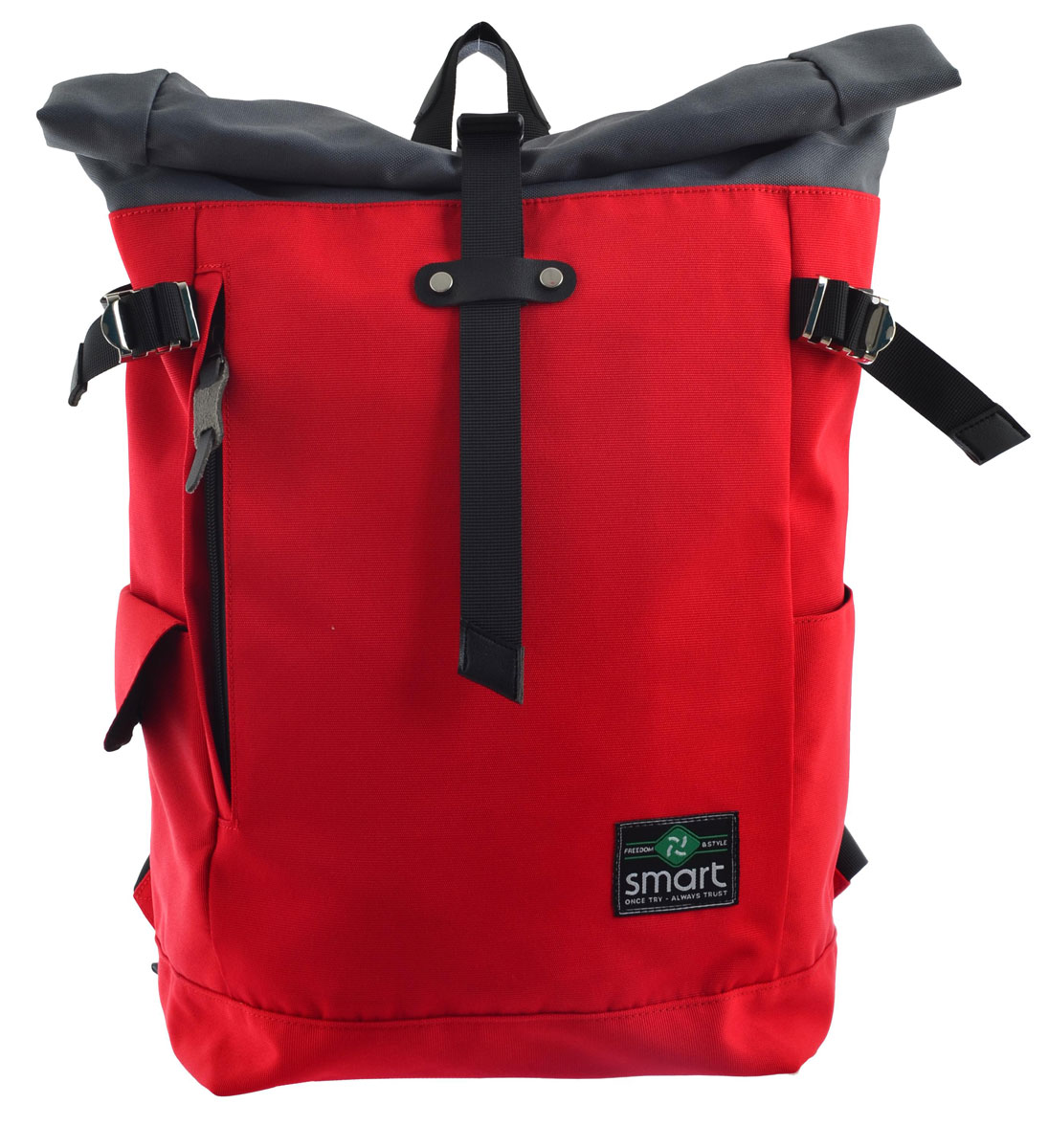 

Рюкзак городской Roll-top Red (20 л), Smart (12-69117)