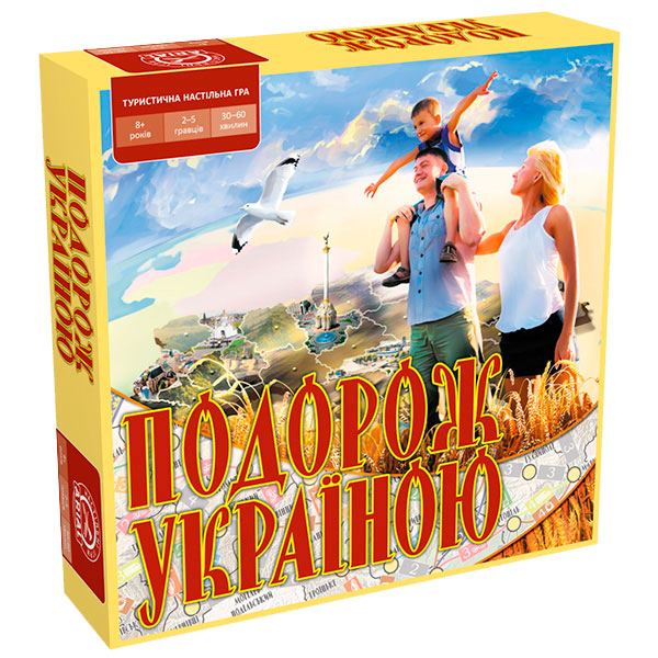 

Путешествие по Украине, настольная игра, Arial (12-53372)