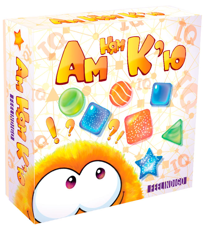 

Ам Ням Кью, настольная игра, Feelindigo (12-27447)