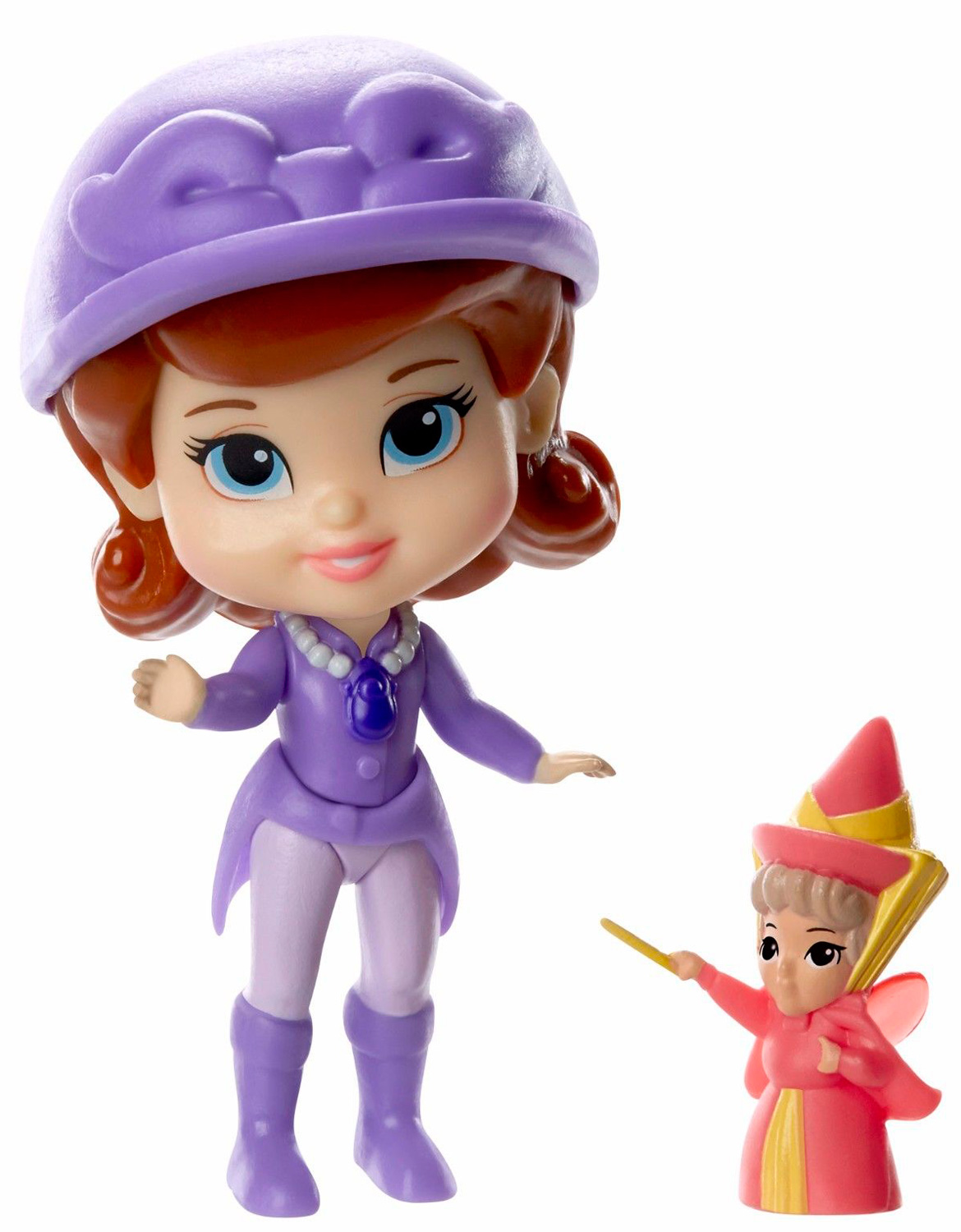 

Принцесса София и Флора, мини-кукла, Disney Sofia the First, Jakks Pacific (12-31047)