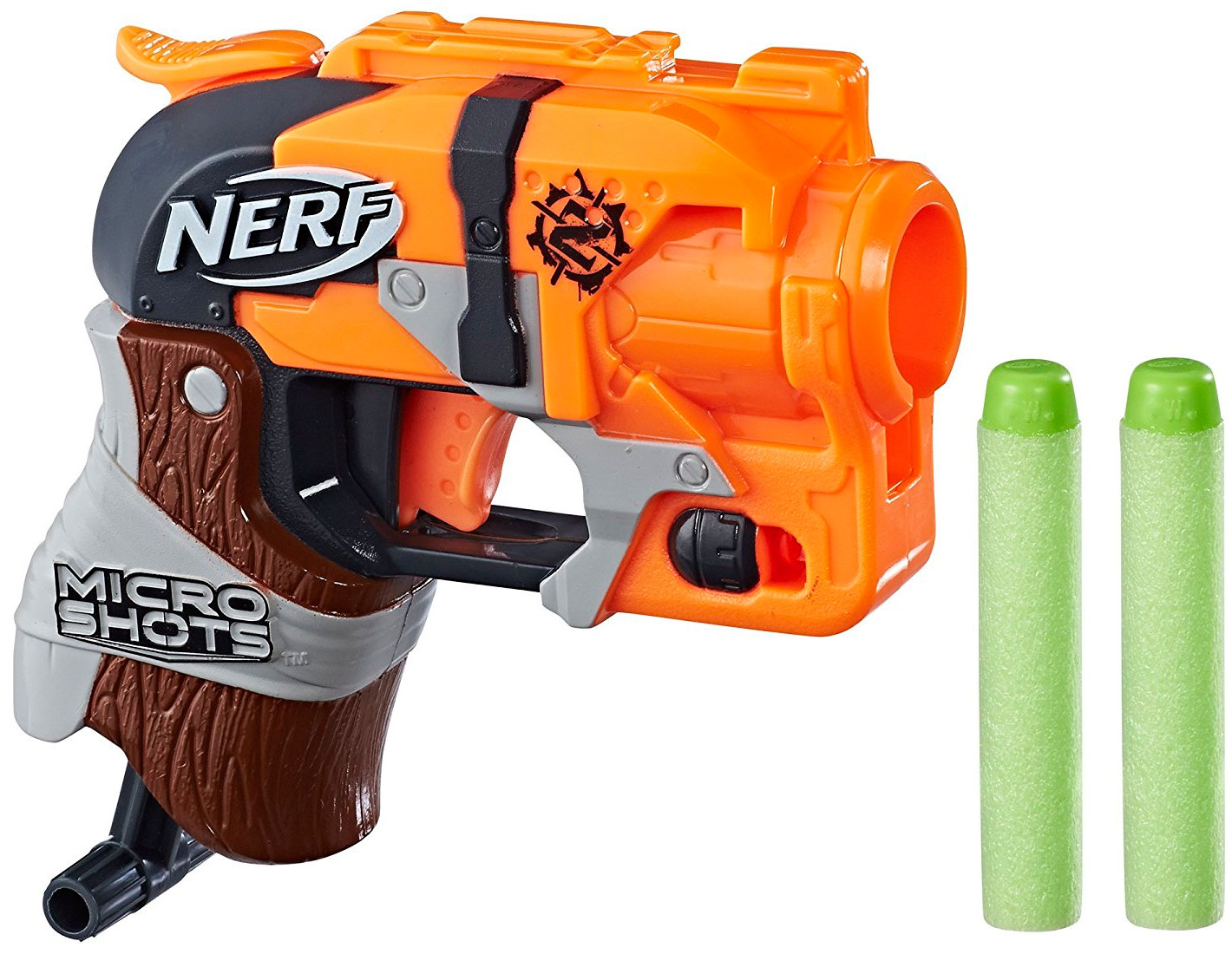 

Бластер Hammershot, Micro Shots, Zombie Strike, Nerf, HAMMERSHOT (12-68393)