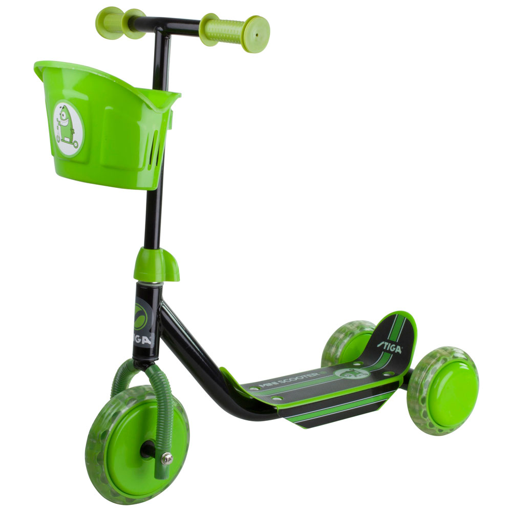 

Самокат Mini Kid 3W Kick Scooter (зеленый), Stiga (12-70115)