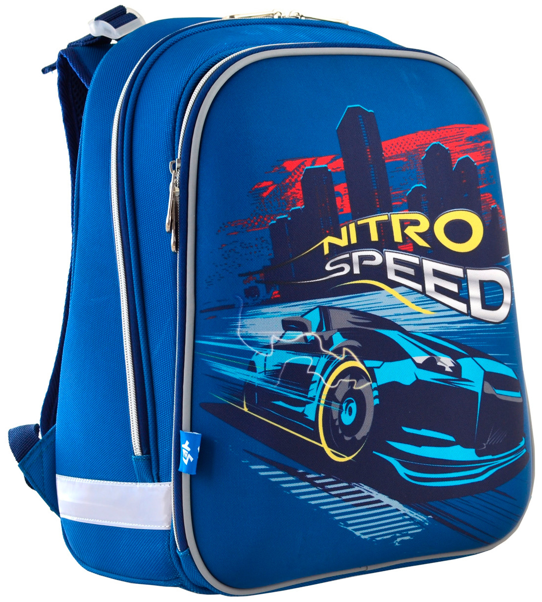 

Рюкзак школьный каркасный H-12 Nitro Speed (16,5л), Yes (12-69199)