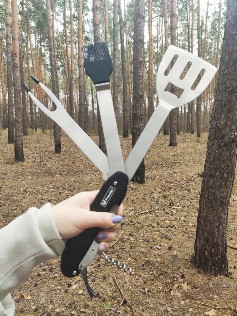 

Туристический набор для барбекю BBQ-02