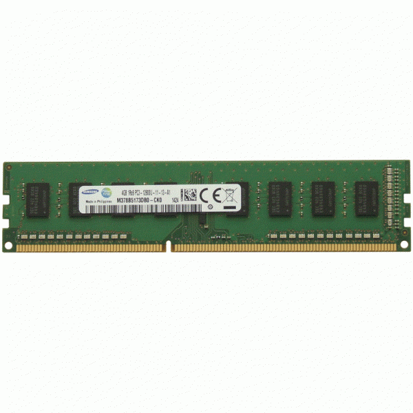 

Модуль памяти SAMSUNG DDR3 4G 1600Mhz (M378B5173CBO-CKO) (F00243195)