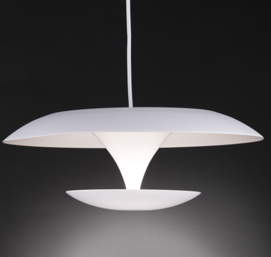 

Люстра-подвес белая светодиодная оригинальной формы (OU121/2) (SL00071)