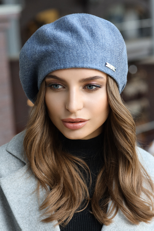

Берет «Виста» Braxton 25129007 56-59 см джинсовый 6070