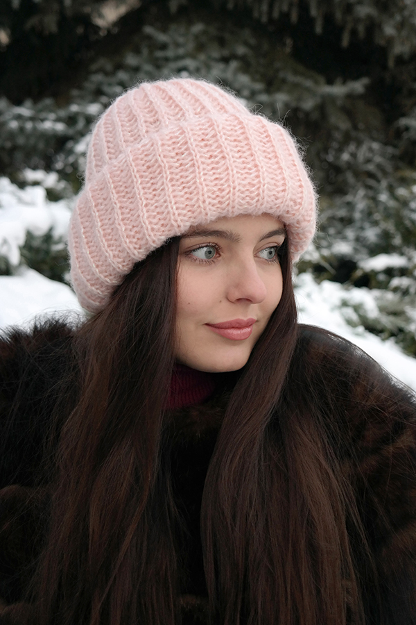 

Шапка «Ксения» Braxton 26068020 56-59 см пудра 4705