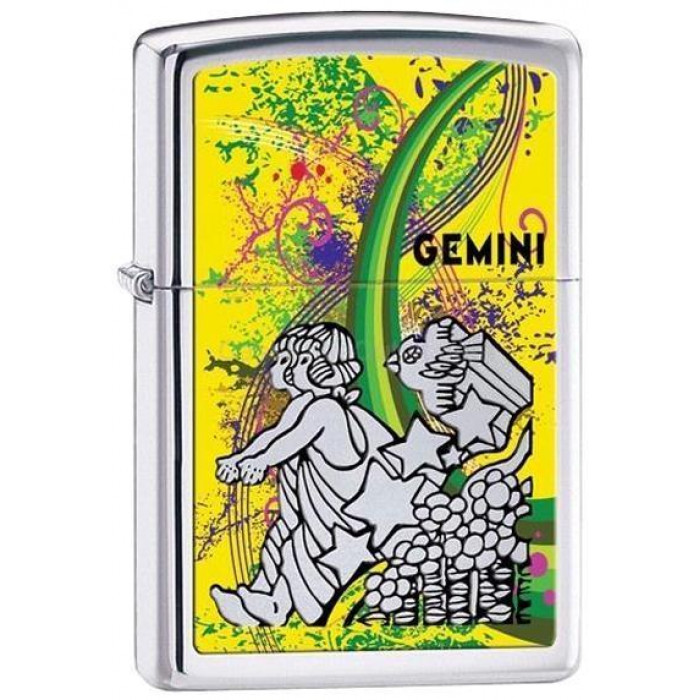

Зажигалка Zippo 250 ZODIAC GEMINI