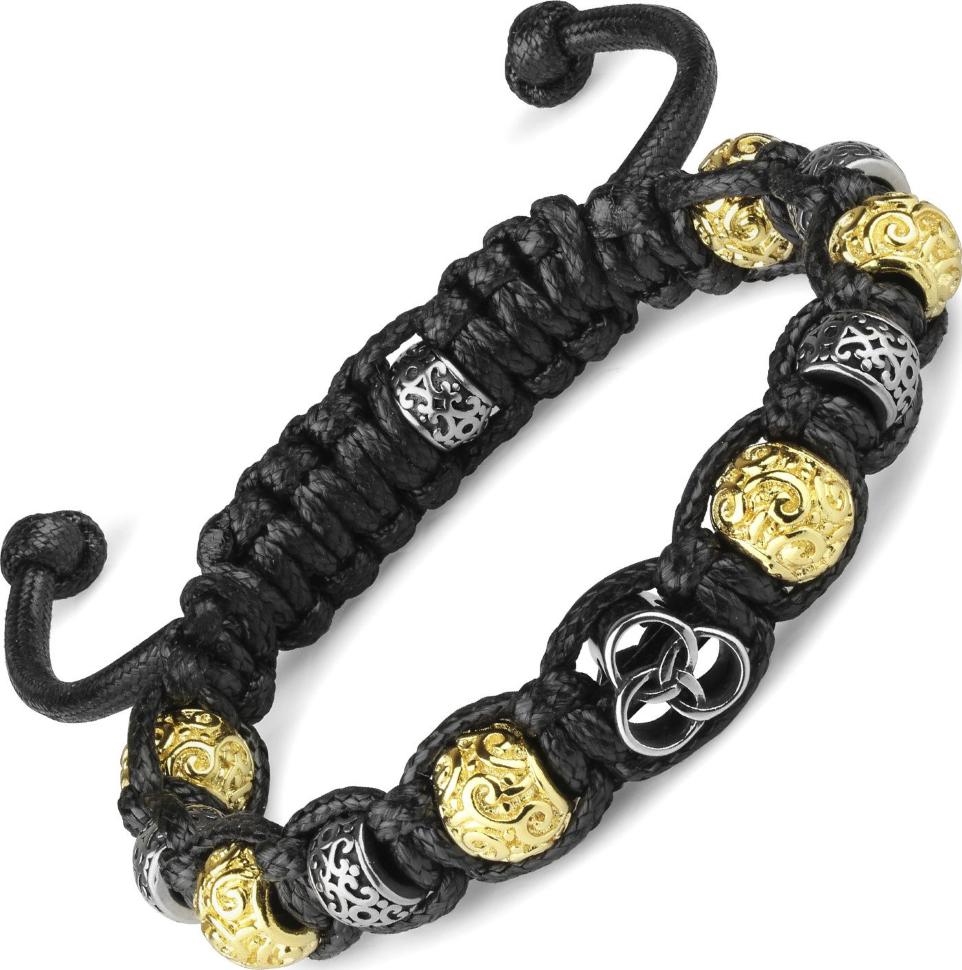 

Мужской браслет Everiot Select LNS-3037 Шамбала с символом Троицы (Размер 24 см)