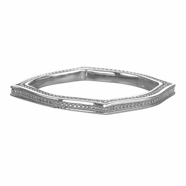 

Кольцо из стали Everiot AAB-479GRSS фигурное серебристого цвета (Размер 7,5 (наш 17,7))