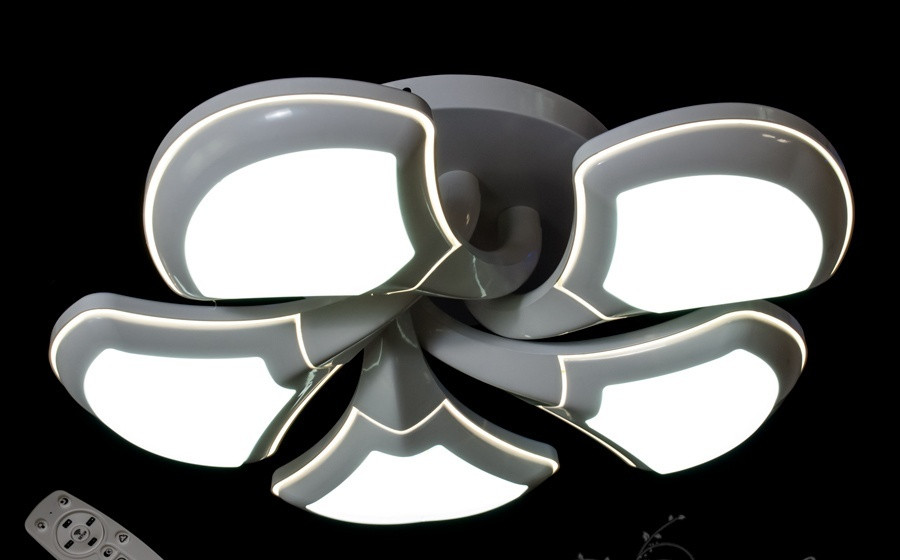 

LED люстра потолочная 110вт 7089/5WH dimmer