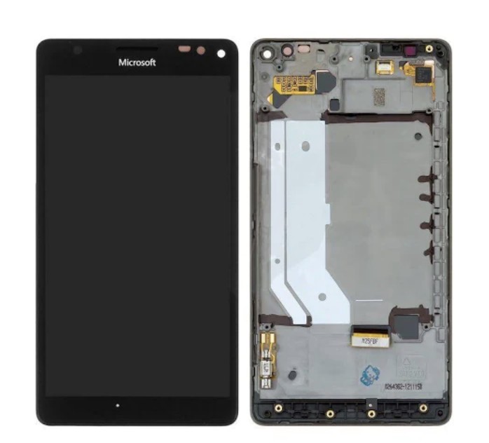 

Дисплей (экран) для Microsoft 950 XL Lumia Dual Sim + тачскрин, черный, с передней панелью, оригинал Original