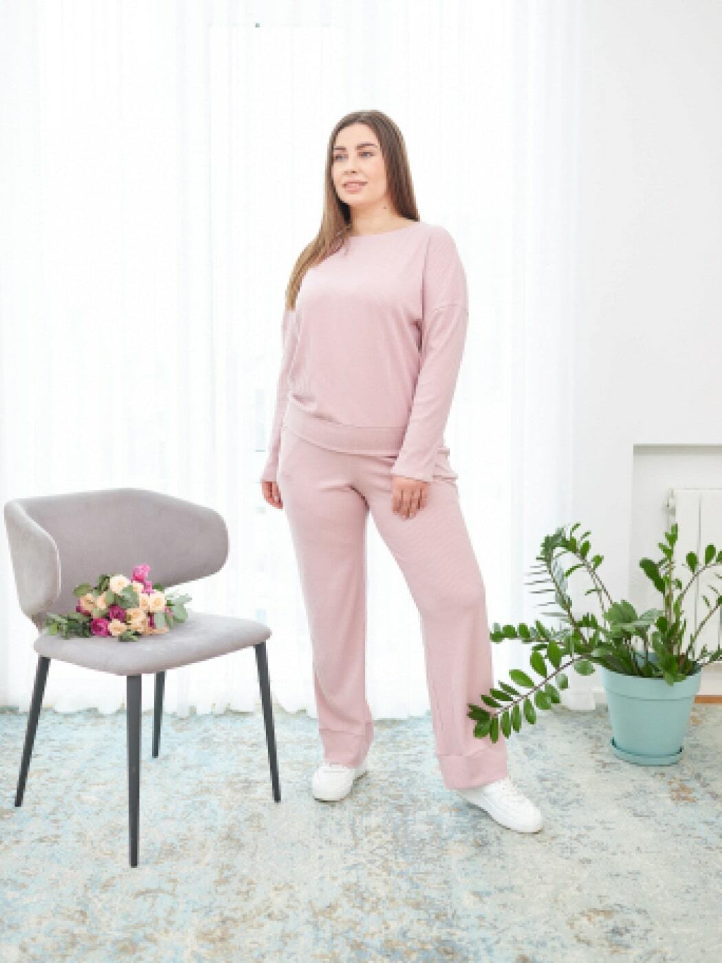 

Костюм Ivetta Home 1028 -  - 170-175 - Пудра, Костюм Ivetta Home 1028 - L - 170-175 - Пудра