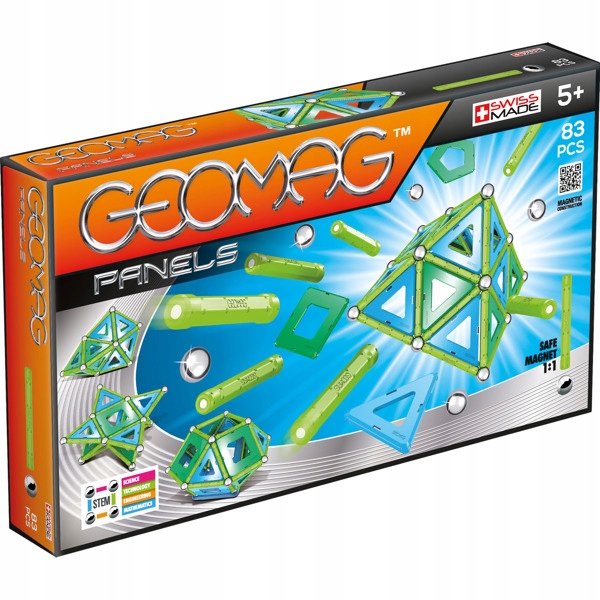 

Магнитный конструктор Geomag Panels 83 детали GEO-462