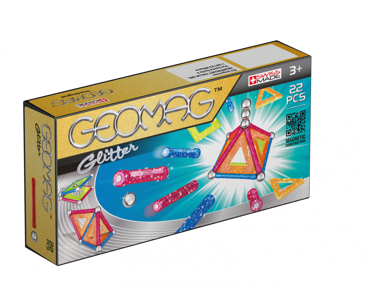 

Магнитный конструктор Geomag Glitter 22