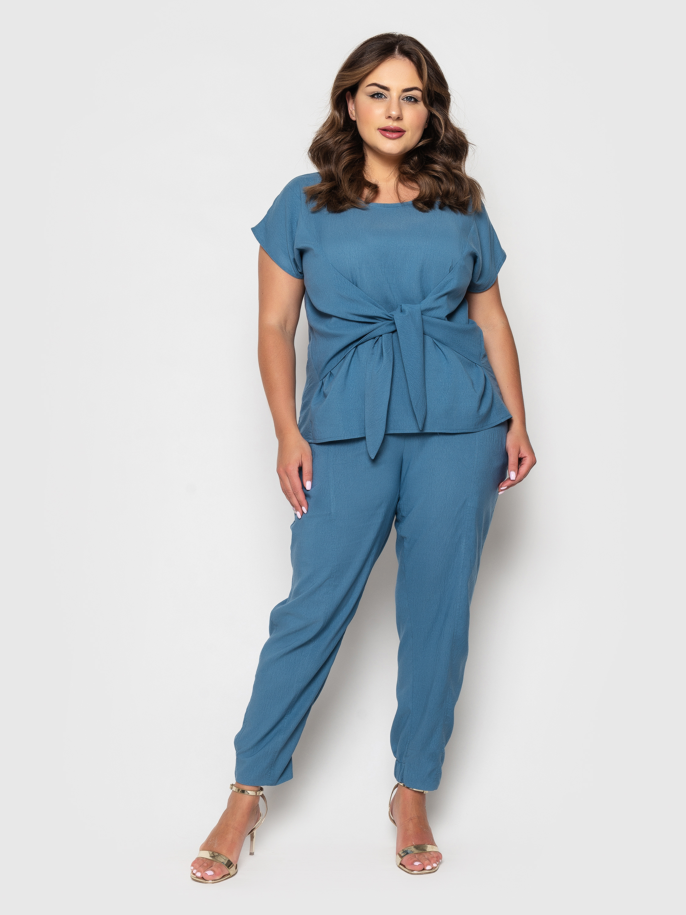 

Костюм брючный "Бартоломео" (голубой)  (XXXL, Костюм брючный "Бартоломео" (голубой) 54 (XXXL)