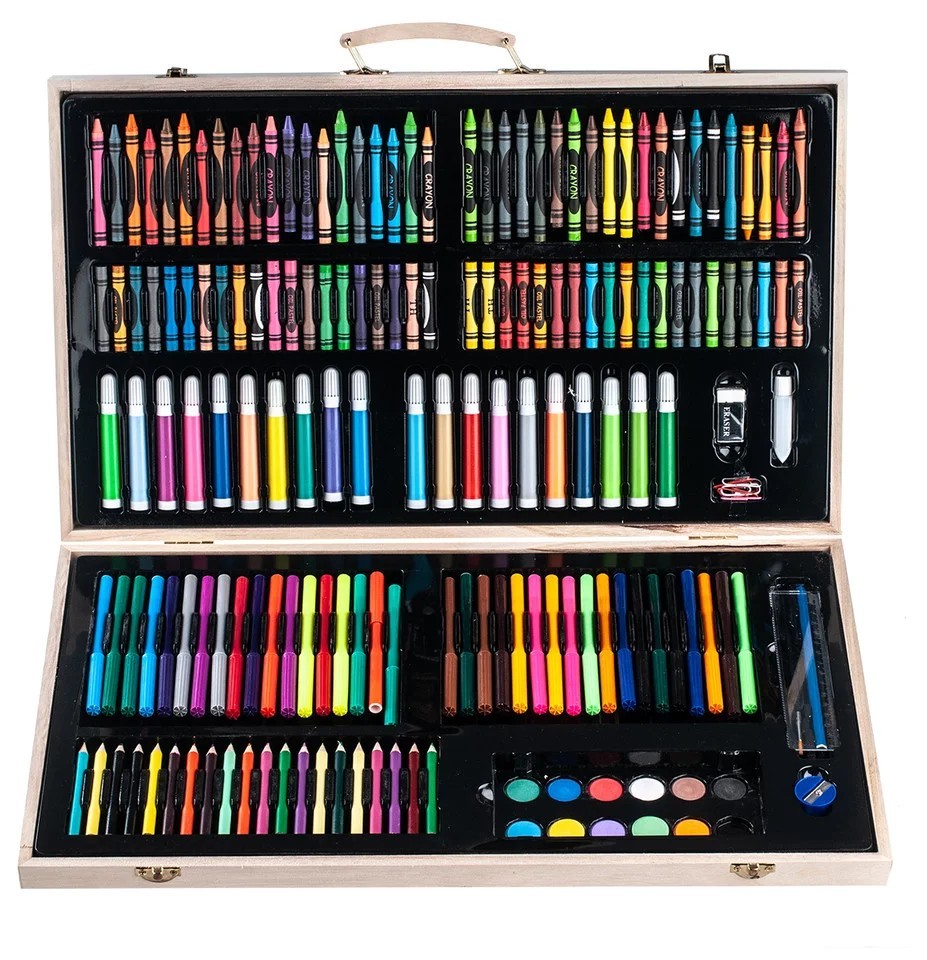 

Художественный набор для рисования Kid's Art Set 180 предметов в чемодане Super Mega Art Set (180pc)