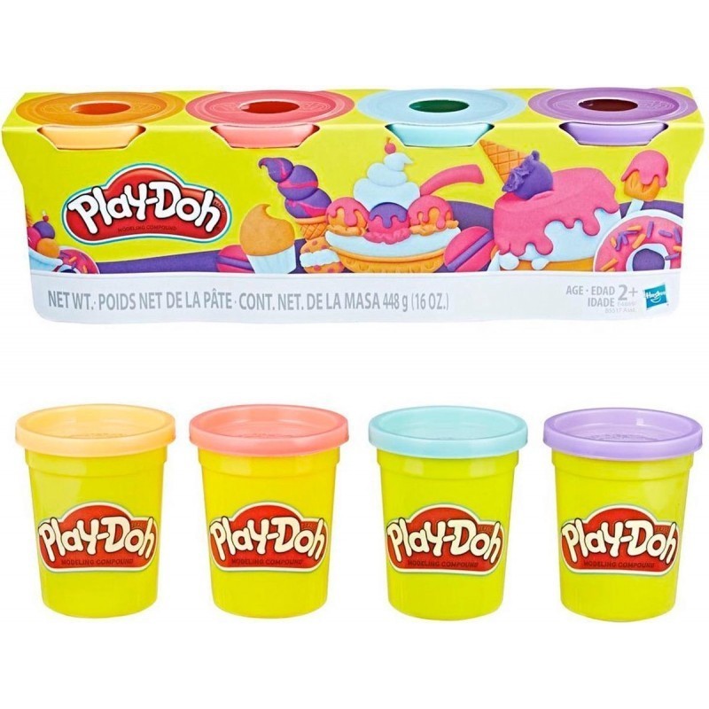 

Игровой набор пластелину Hasbro Play-Doh Colour Classic 4 баночки (E4869ES0)