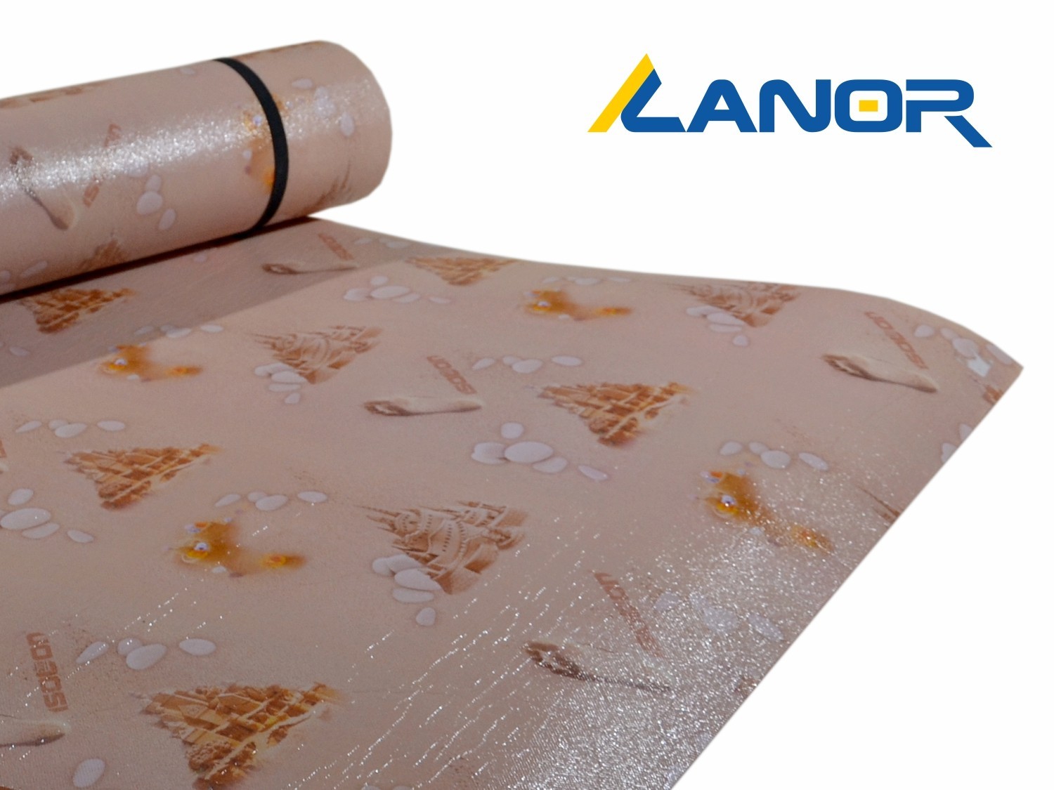 

Детский игровой развивающий коврик Lanor Пляж 200x110см 8мм (16)