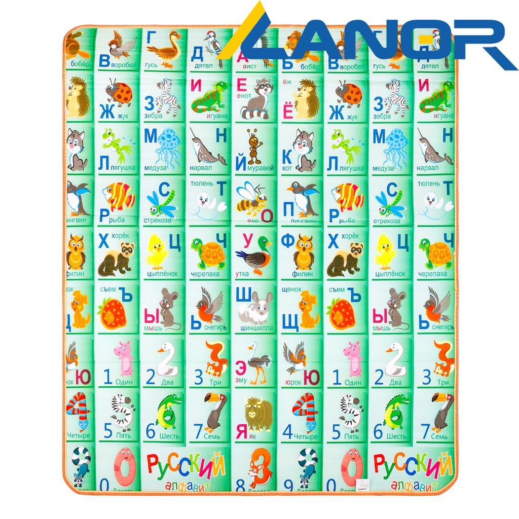 

Детский двухсторонний коврик EPE Baby Play Mat 150x180x1см (02)