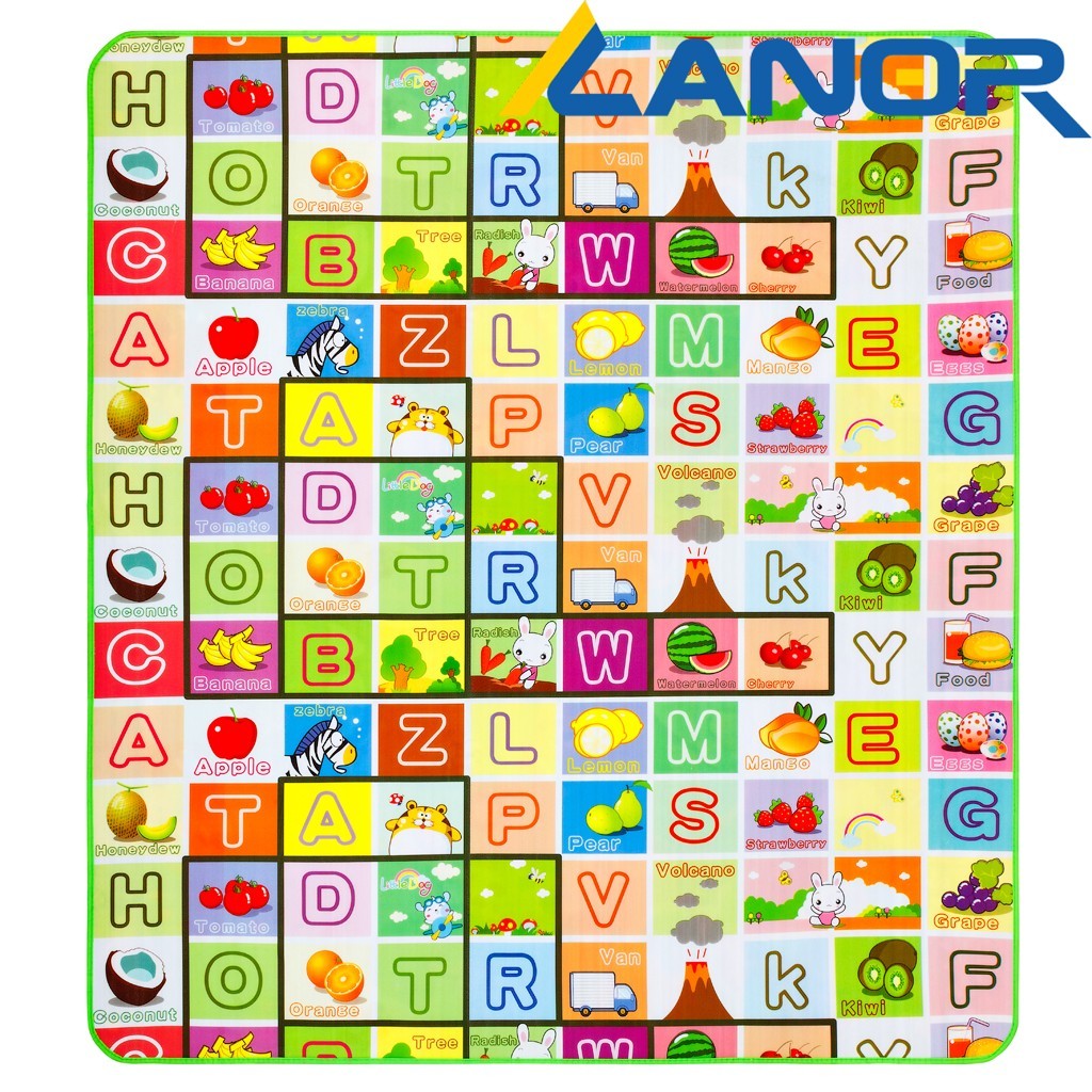 

Детский двухсторонний коврик EPE Baby Play Mat 200x180x0.5 см (01)