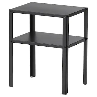 

Прикроватный столик IKEA KNARREVIK 37x28 см Черный (303.811.83)