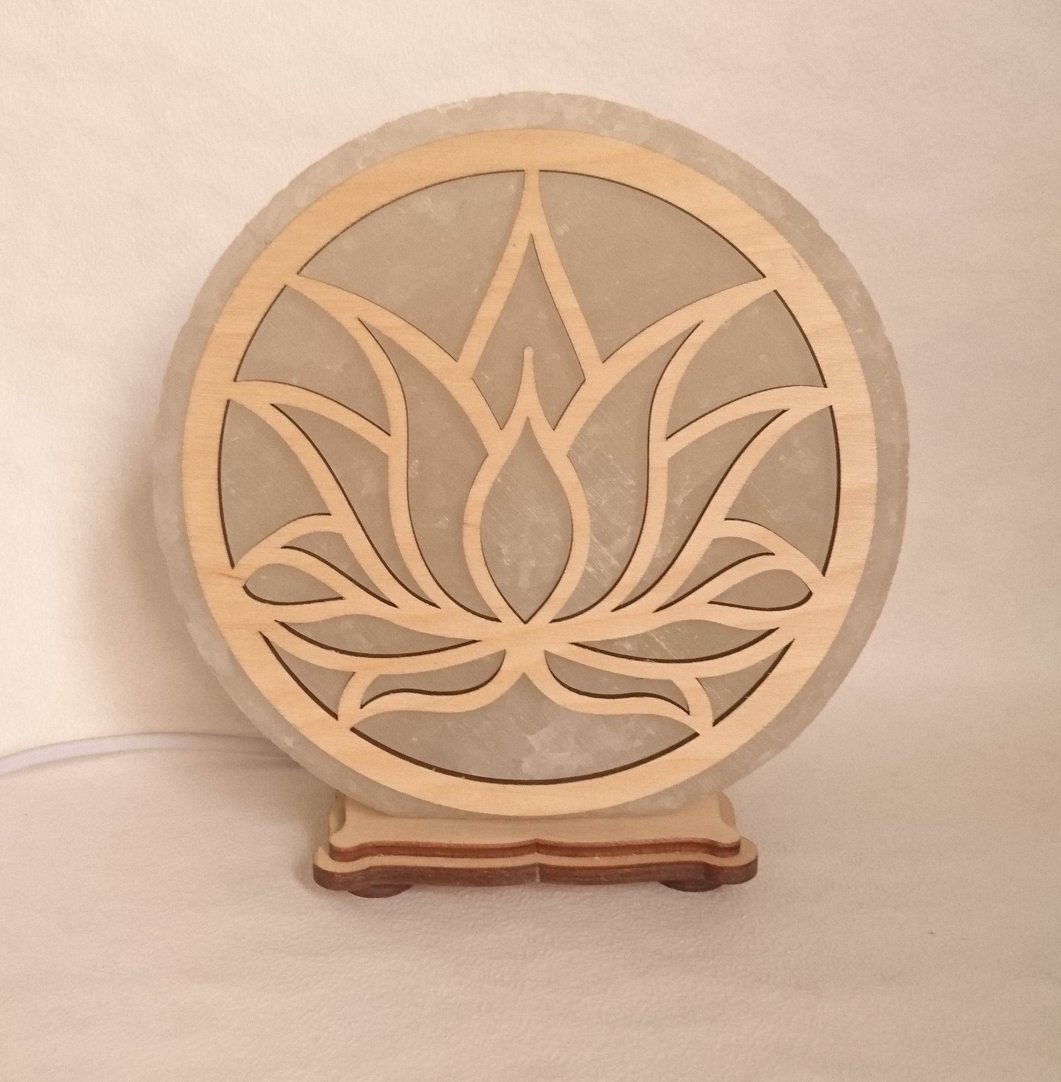 

Соляная лампа EcoDecorLamp Лотос