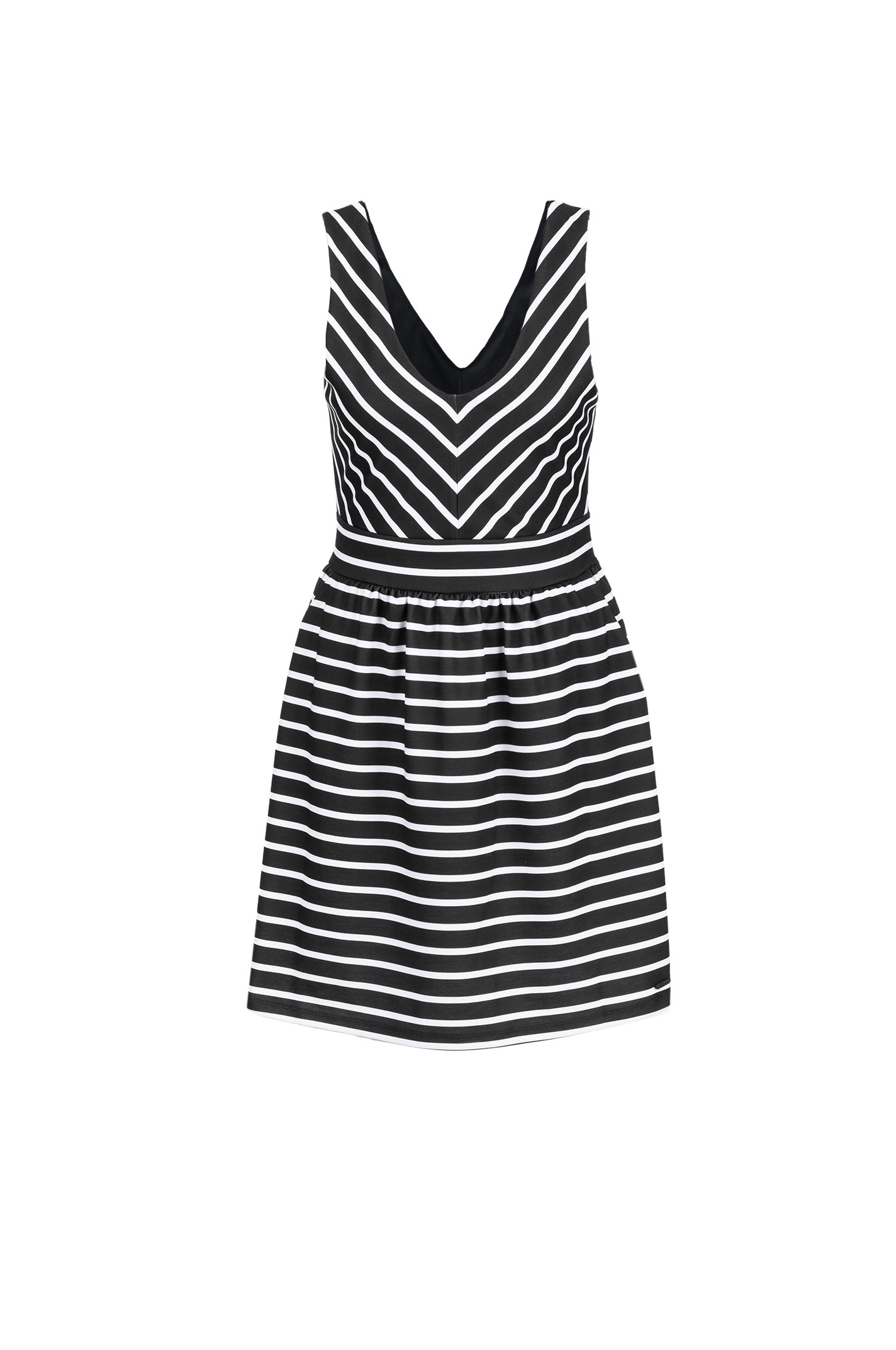 

Сукня PL951454CLARA PEPE JEANS, PL951454CLARA, Чорно-білий в полоску, S