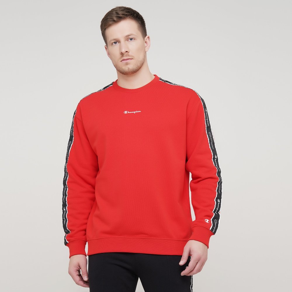 

Мужской свитшот Champion Crewneck Sweatshirt Красный 45 (cha214224-HRR)