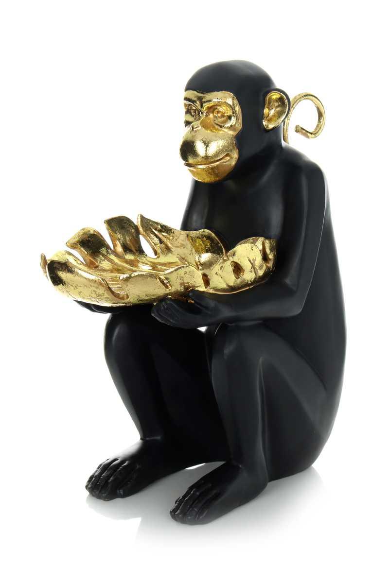 

Декоративная статуэтка Kayoom Monkey&sheet KM410 Black/Gold