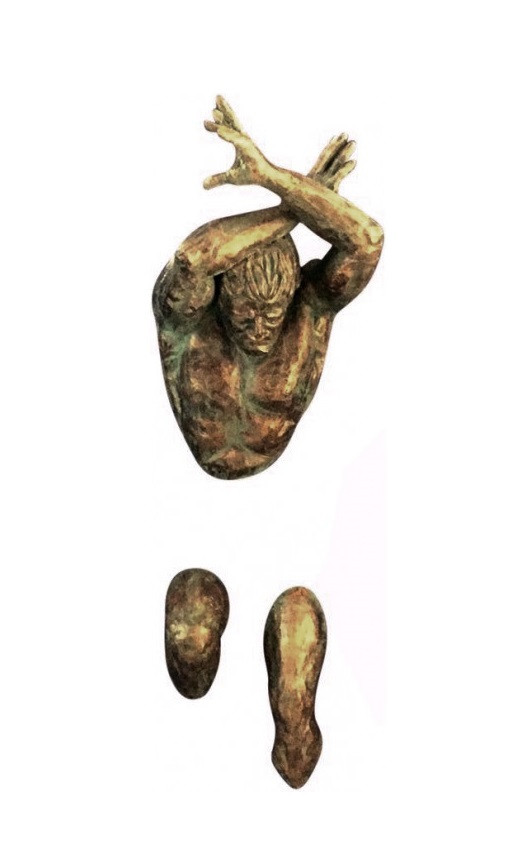 

Настенная скульптура Kayoom Wall art man (cross arm)