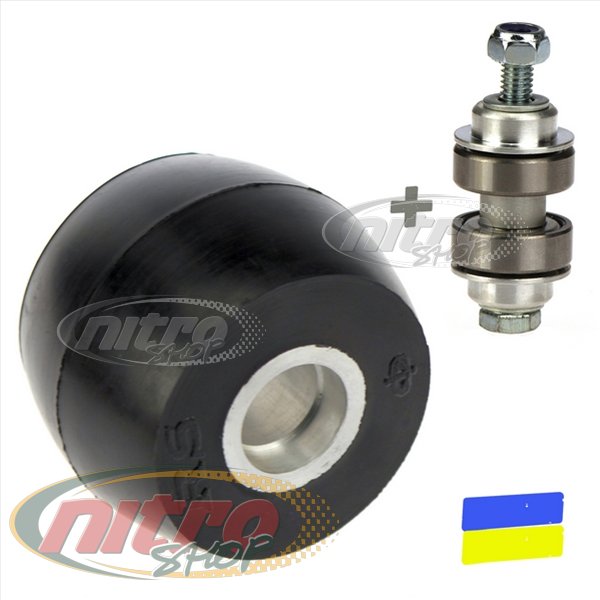 

Колесо для лыжероллера для классического хода RS-Rapid RSС-F (Fast) D=70 мм, W=50 мм резина алюминий c комплектом подшипников